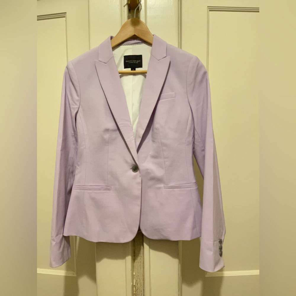 Banana Republic Purple Blazer